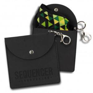 Leather Squeeze Key Case, Key Holder, Coin Case Bag, Earphone