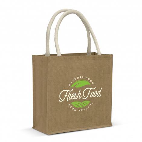 Monza Starch Jute Tote Bag - Custom Promotional | Fast Promos